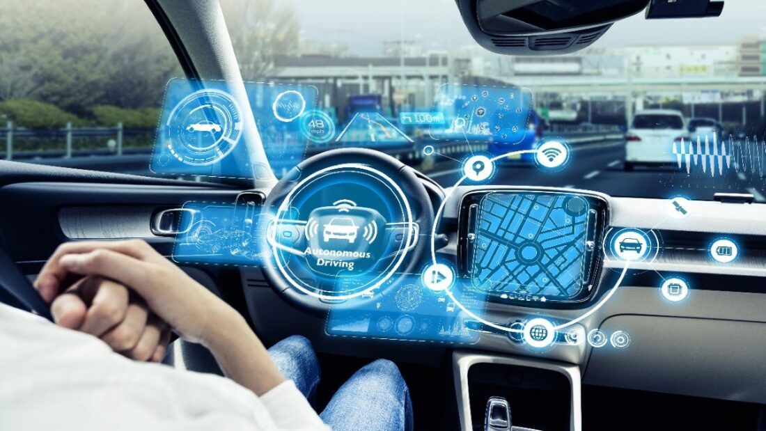 Imagen de un vehículo automatizado