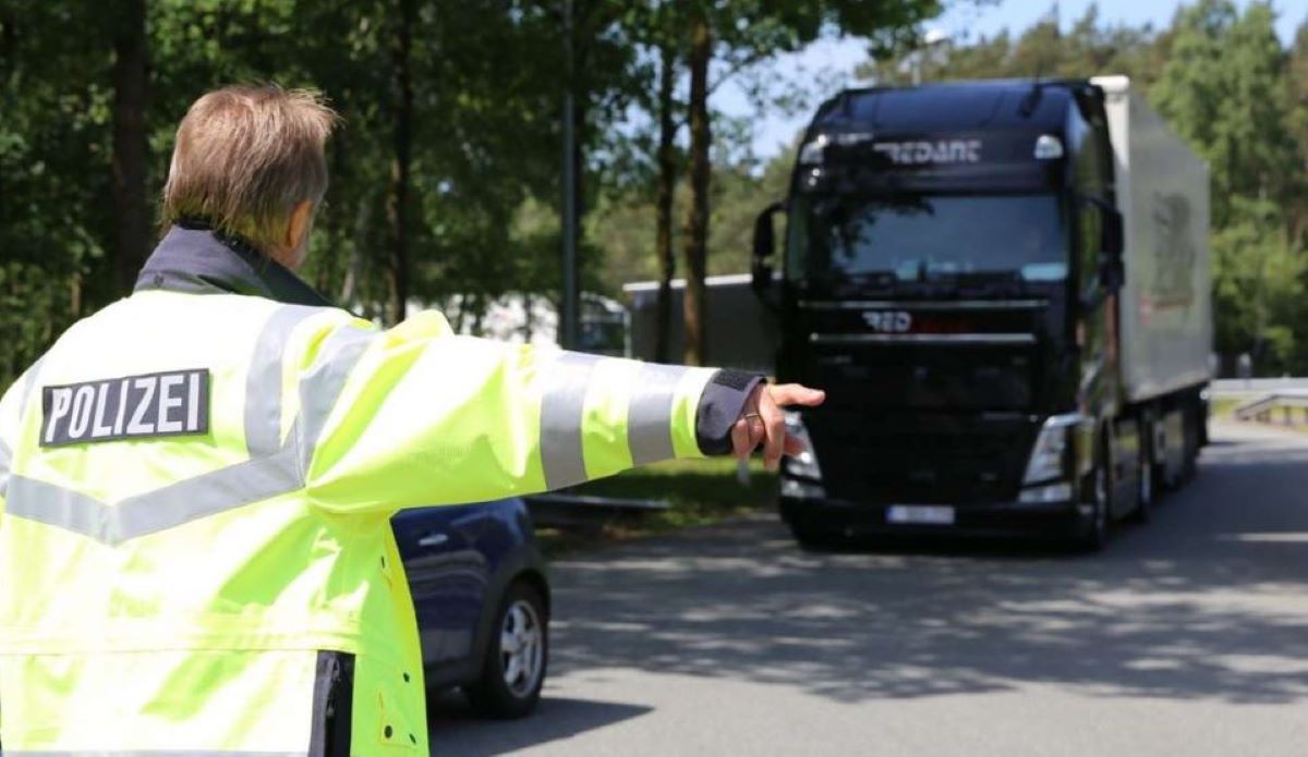 Más de 80.000 euros en multas durante un control a camiones en Alemania