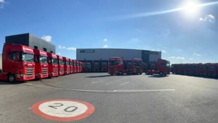 Transgesol incorpora a su flota 35 camiones Scania Super