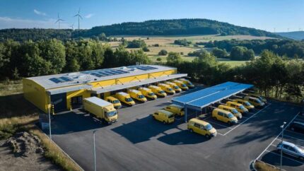 DHL Group vehículos eléctricos