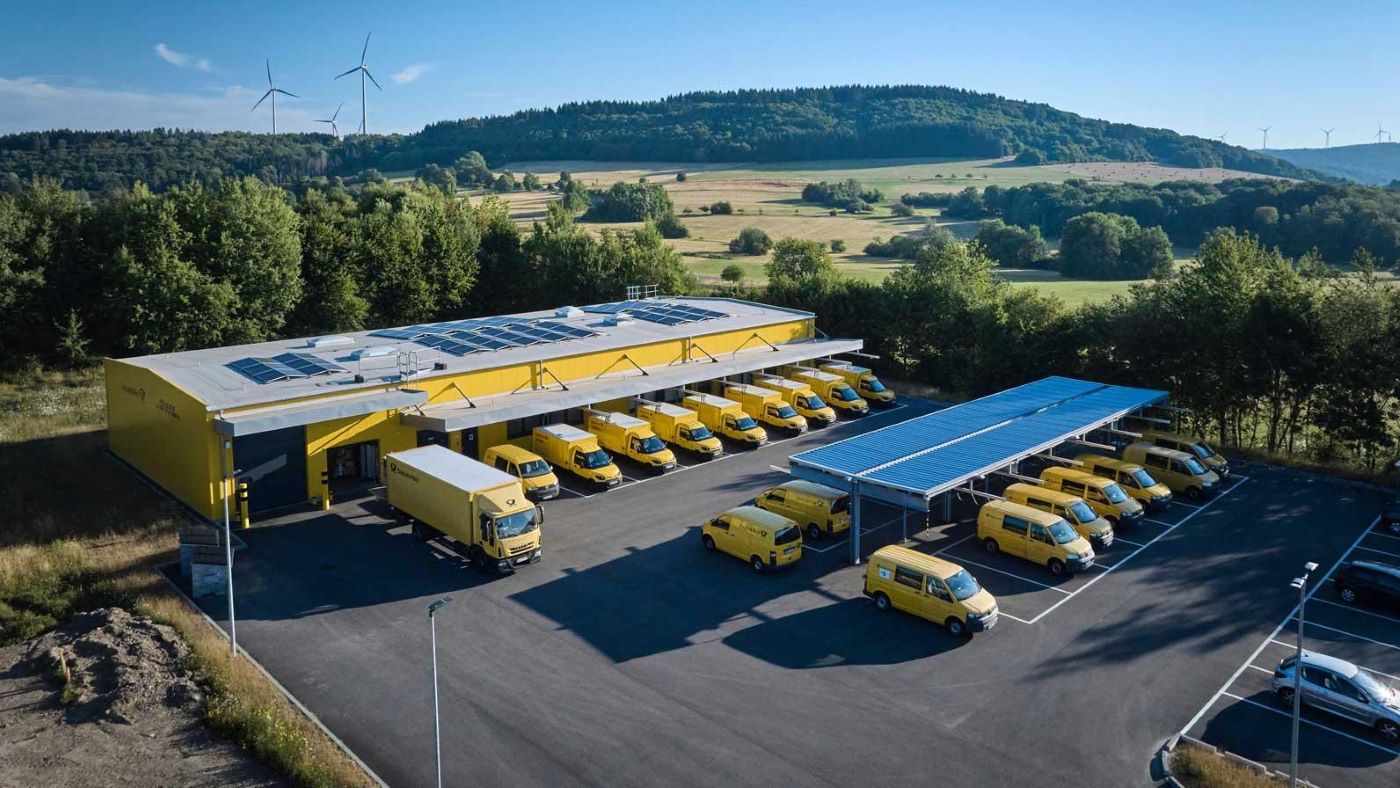 DHL Group vehículos eléctricos
