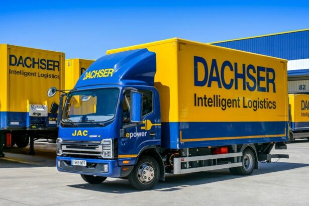 Camión eléctrico de Dachser