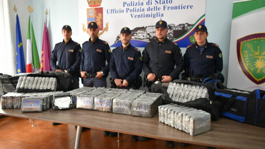 Detenido un camionero e incautados 230 kilos de cocaína