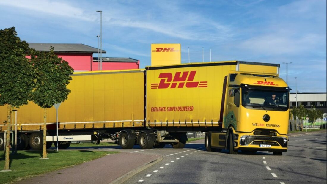 El Mercedes-Benz eActros 600 recorre más de 1.000 km diarios por las carreteras suecas. Foto: Daimler Truck El Mercedes-Benz eActros 600 recorre más de 1.000 km diarios por las carreteras suecas