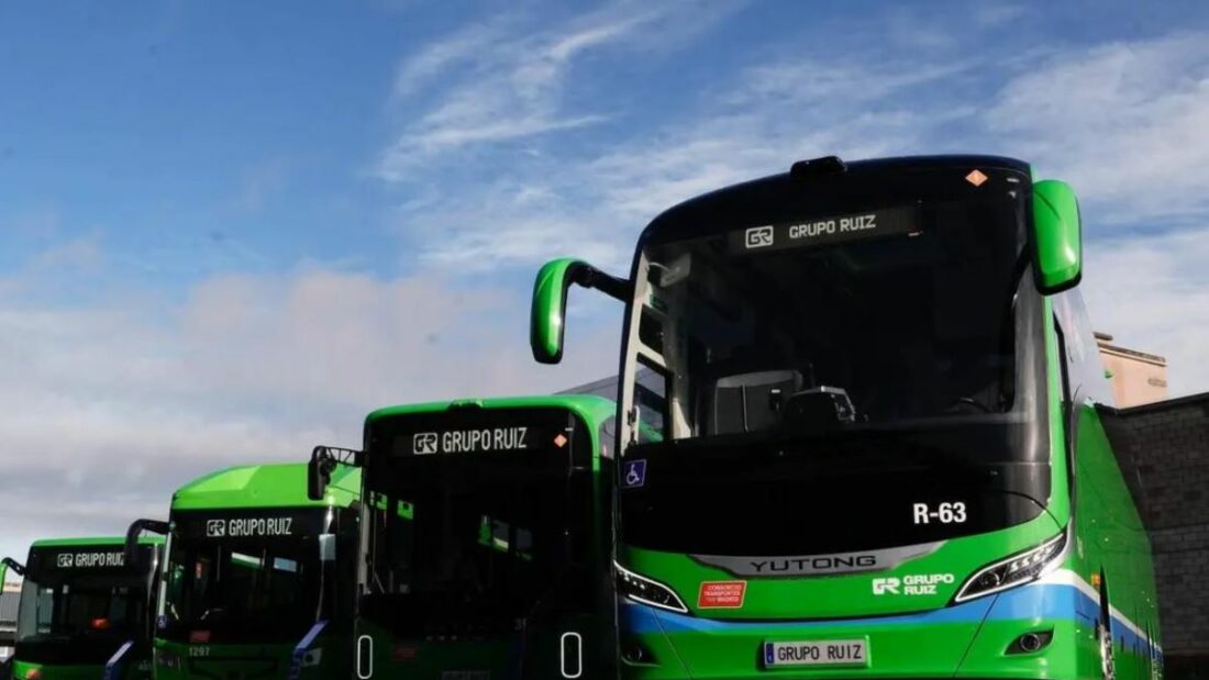 Grupo Ruiz presentó los primeros autobuses eléctricos de largo recorrido de España