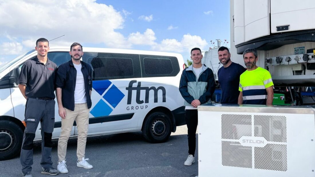 Hydros Power presenta el primer contenedor refrigerado de hidrógeno para la cadena de frío. Foto de archivo