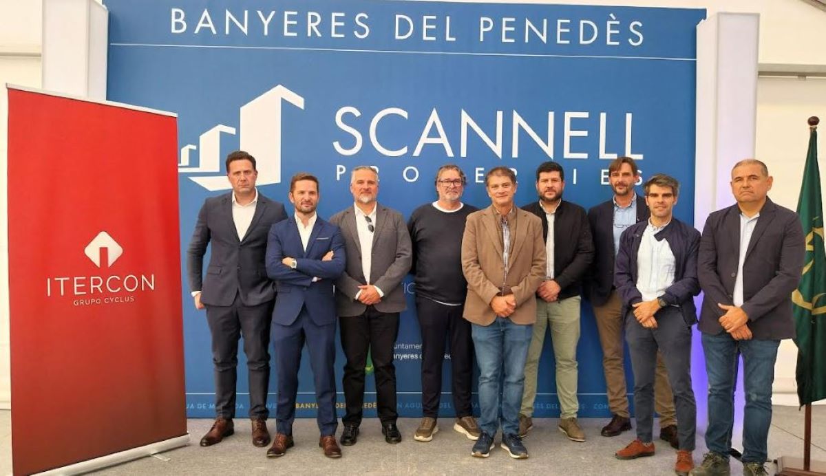 ITERCON coloca la primera piedra del complejo logístico de 60.800 m2 para Scannell Properties