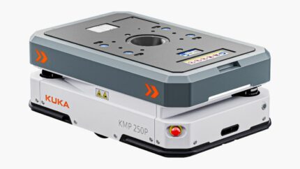 KUKA amplía su cartera de AMR con la nueva plataforma móvil KMP 250P