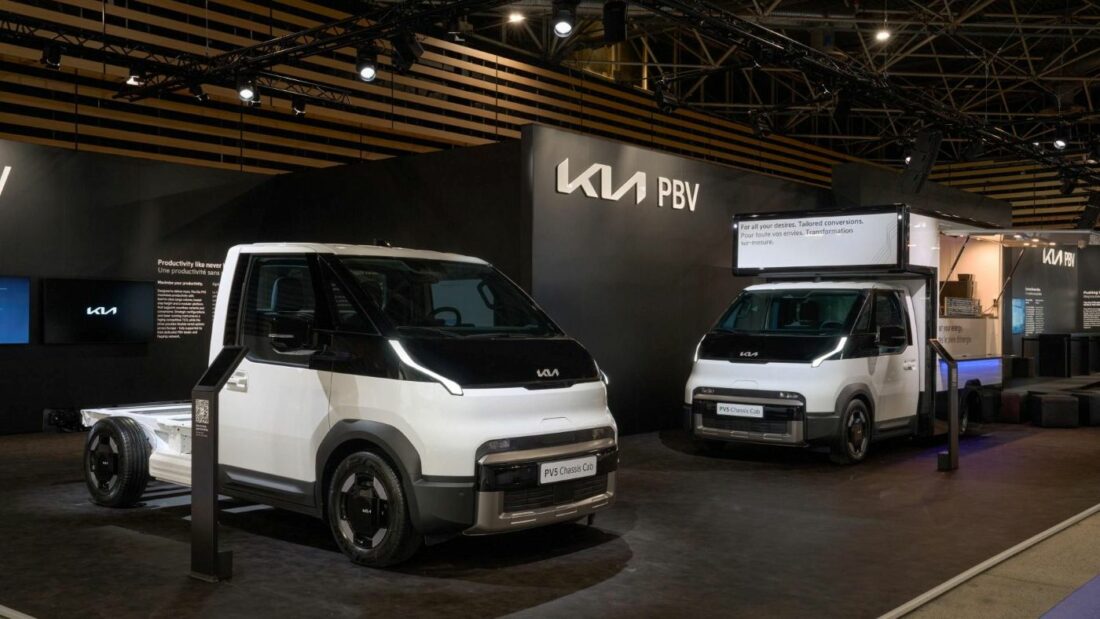 Kia presenta en SOLUTRANS 2025 el PV5 Chassis Cab y Kia Business-Solutions Ecosystem