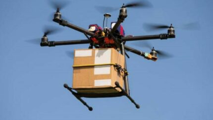 Cómo los drones transforman las cadenas de suministro. Foto de archivo