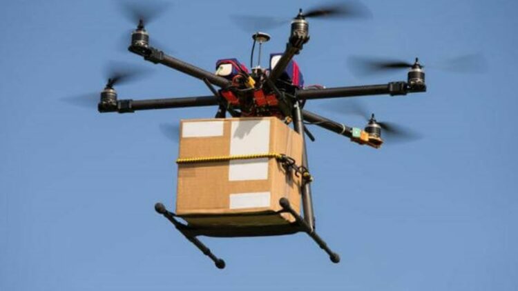 Cómo los drones transforman las cadenas de suministro. Foto de archivo