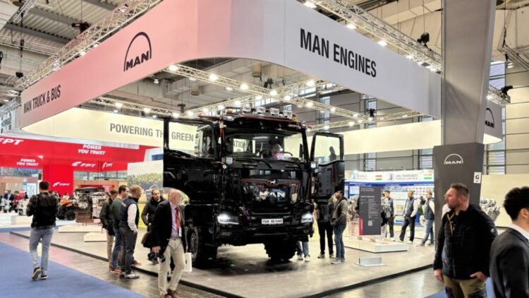 MAN muestra su TGS para uso en agricultura en la Agritechnica