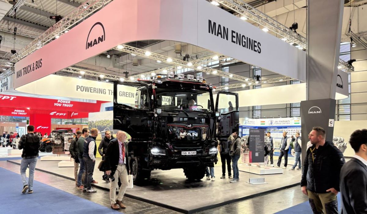 MAN muestra su TGS para uso en agricultura en la Agritechnica