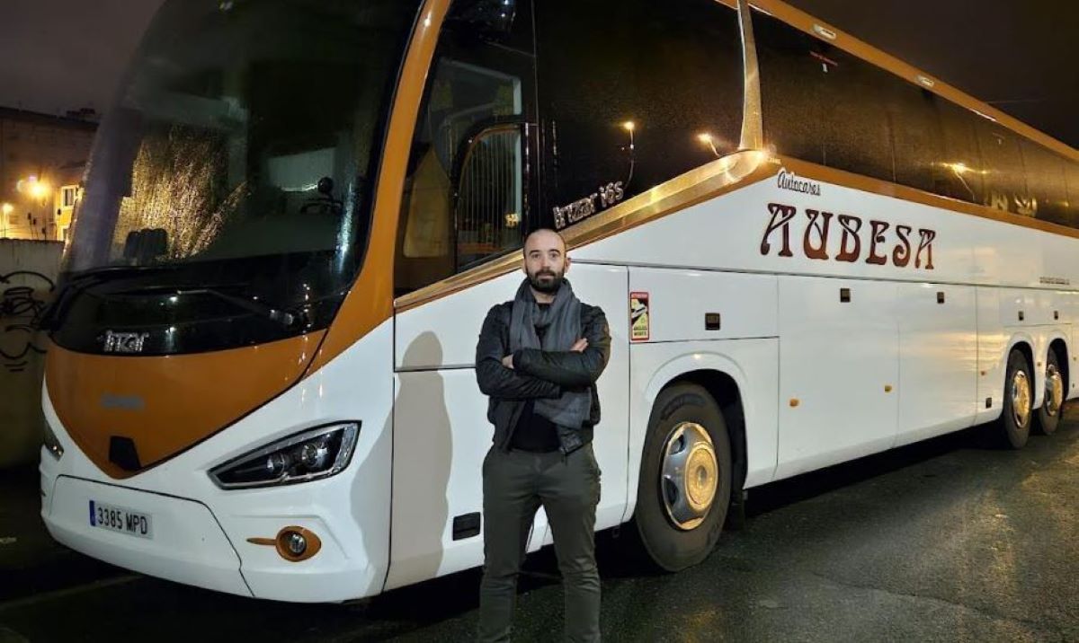 Alejandro Álvarez, Mejor Conductor de Autocares 2025, un trabajador vocacional y formado