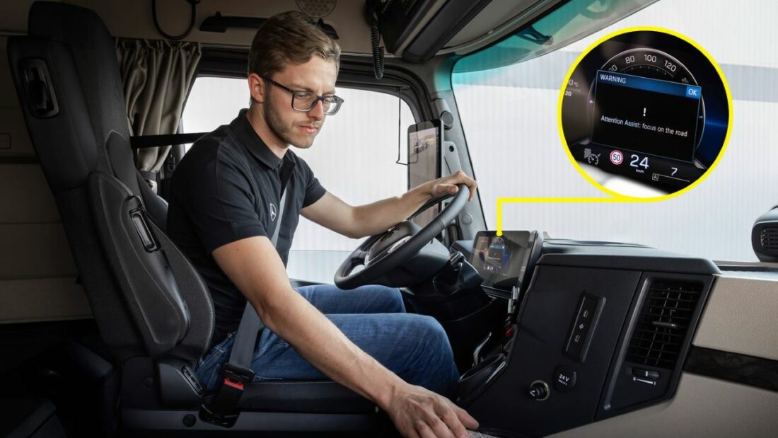 Mercedes-Benz Trucks amplía el Active Brake Assist 6 Plus para mayor seguridad en 2026. Foto: Daimler Truck Mercedes-Benz Trucks amplía el Active Brake Assist 6 Plus para mayor seguridad en 2026