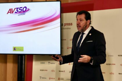 Óscar Puente anuncia actuaciones para aumentar a 350 Km/h la alta velocidad Madrid-Barcelona