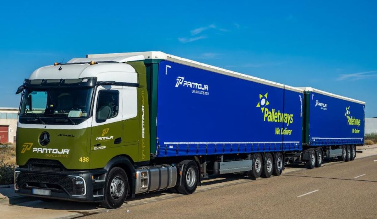 Pantoja Grupo Logístico incorpora su primer duotrailer a PalletWays Iberia