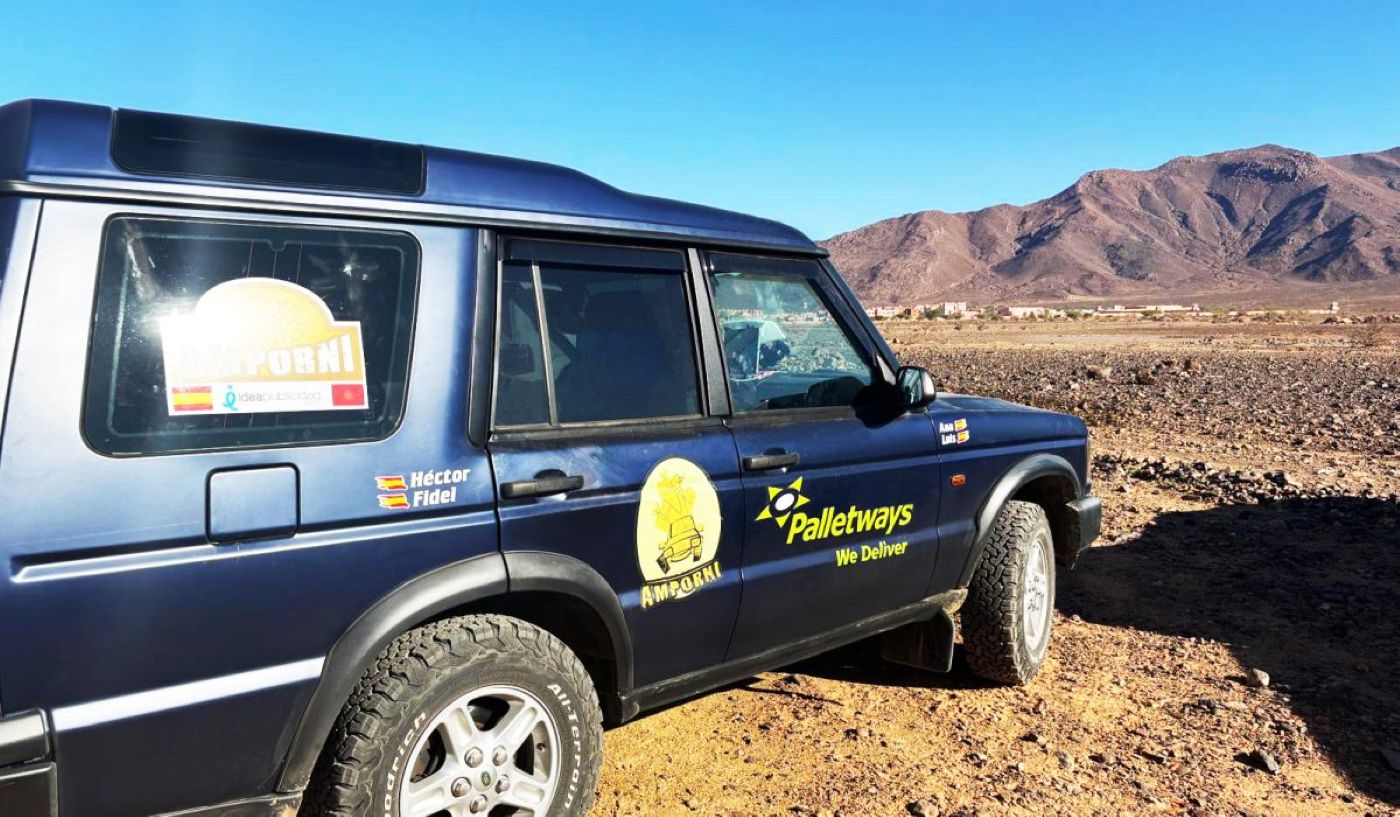 Palletways Iberia y Azur Cargo participan en el proyecto solidario "A Marruecos por los Niños"