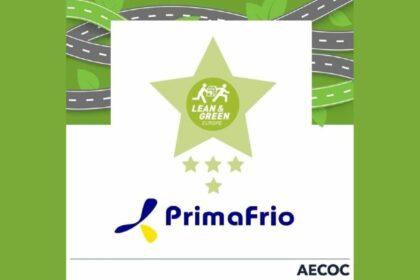 Primafrio refuerza su posición como referente en transporte sostenible con su cuarta Estrella Lean & Green