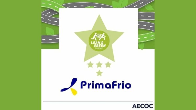 Primafrio refuerza su posición como referente en transporte sostenible con su cuarta Estrella Lean & Green