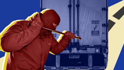 Los robos de mercancías a camiones en Estados Unidos se han convertido en una crisis nacional. Foto de archivo