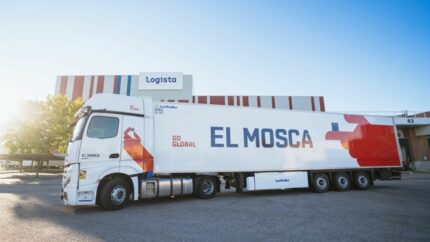 Transportes El Mosca obtiene la 1ª Estrella Lean & Green por su compromiso con la descarbonización. Foto: Logista
