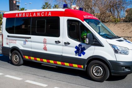Fallece una joven en Valencia atropellada por un camión. Foto de archivo