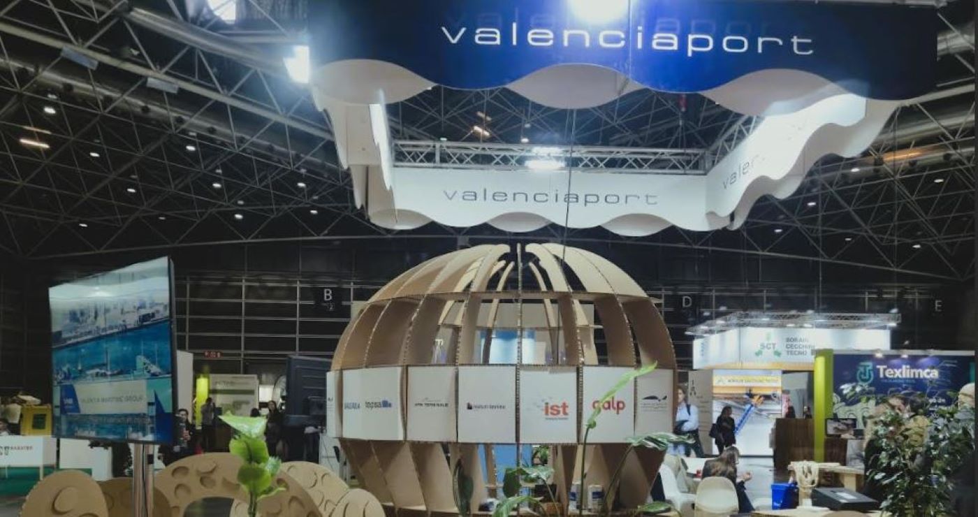 Valenciaport participa en Ecofira con su estrategia medioambiental y de gestión sostenible. Foto: Valenciaport Valenciaport participa en Ecofira con su estrategia medioambiental y de gestión sostenible