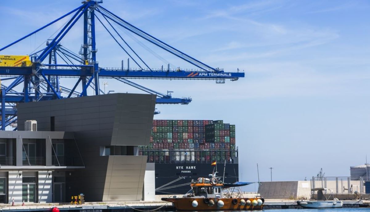 Valenciaport registró en octubre un incremento en las exportaciones del 11,7%