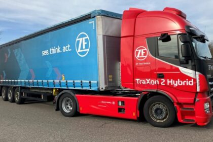 ZF prueba en condiciones reales la transmisión hibrida para camiones