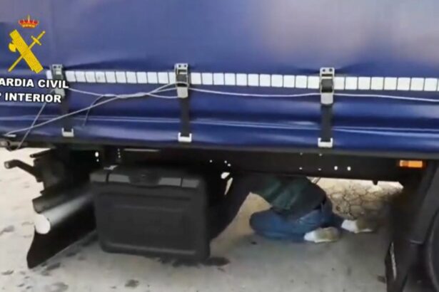 4 detenidos y 2 investigados por el robo de gasoil a camiones en Fraga