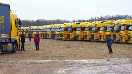 Controles específicos en los "aparcamientos navideños de camiones" en Bélgica