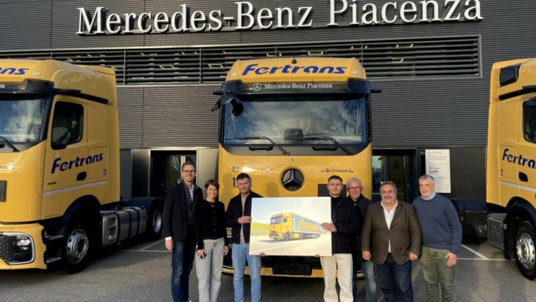120 nuevos camiones Mercedes-Benz Actros L ProCabin para Fertrans
