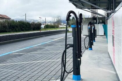 Kempower inaugura una estación de carga para camiones eléctricos en el corredor del Mont Blanc