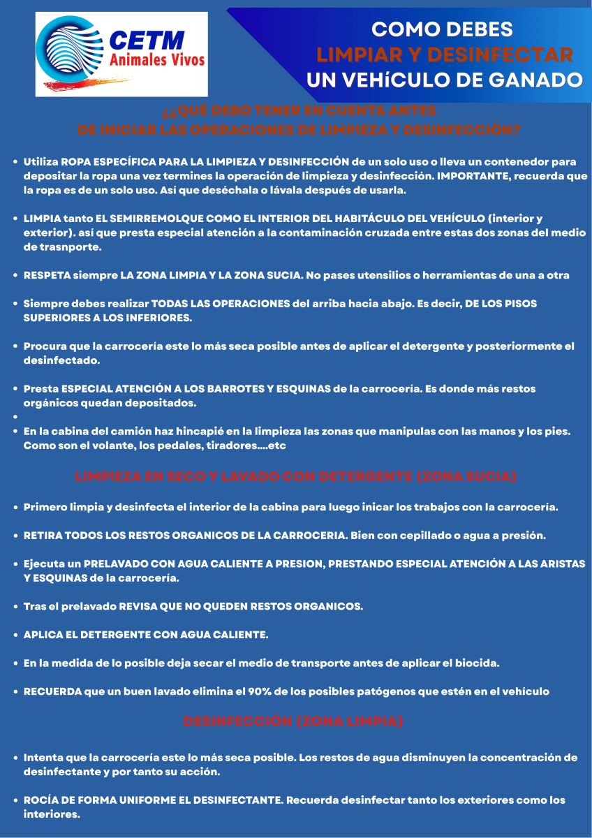 CETM Animales Vivos pide reforzar la seguridad ante la peste porcina africana