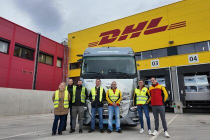 DHL Freight y SuperPanther prueban camiones eléctricos en Austria