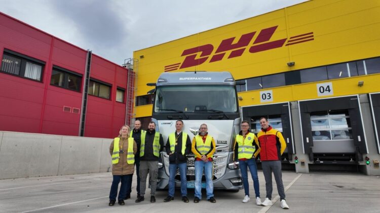 DHL Freight y SuperPanther prueban camiones eléctricos en Austria