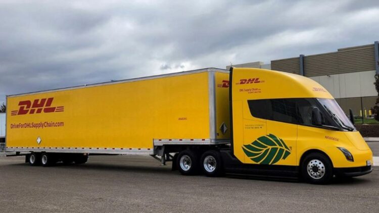 DHL Supply Chain integra un Tesla Semi a su flota de Estados Unidos
