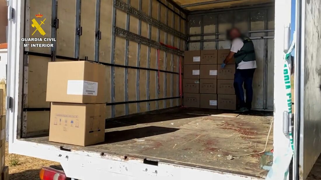 Desarticulada una organización dedicada al robo en el interior de camiones