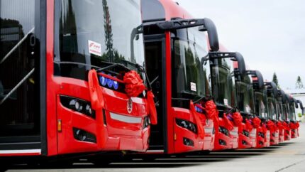 FPT entrega del primer autobús de gas natural Golden Dragon en Serbia