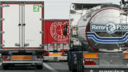 Evolución de los datos del transporte público de mercancías en Galicia en 2025