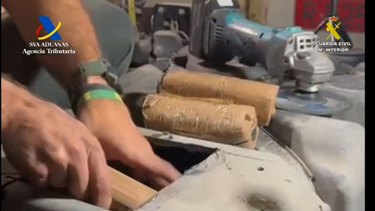 Intervienen más de 2.100 kilos de hachís en 6 remolques el puerto de Algeciras