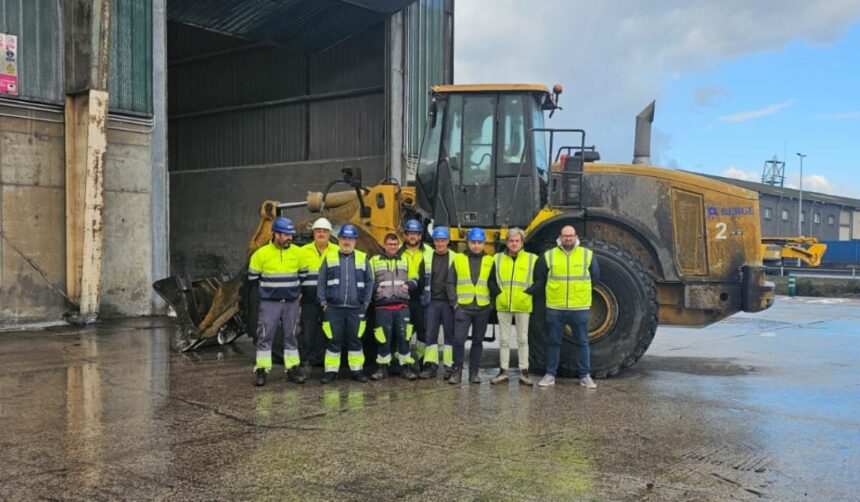 Huelga en los puertos asturianos por la estabilidad laboral en Bergé Marítima