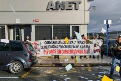 En la Radio de Diario de Transporte: La huelga de camioneros de Navarra