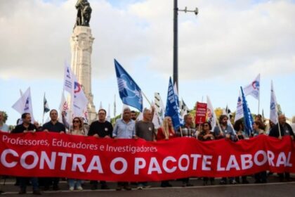 Transporte, educación y sanidad, entre los más afectados por la huelga general en Portugal