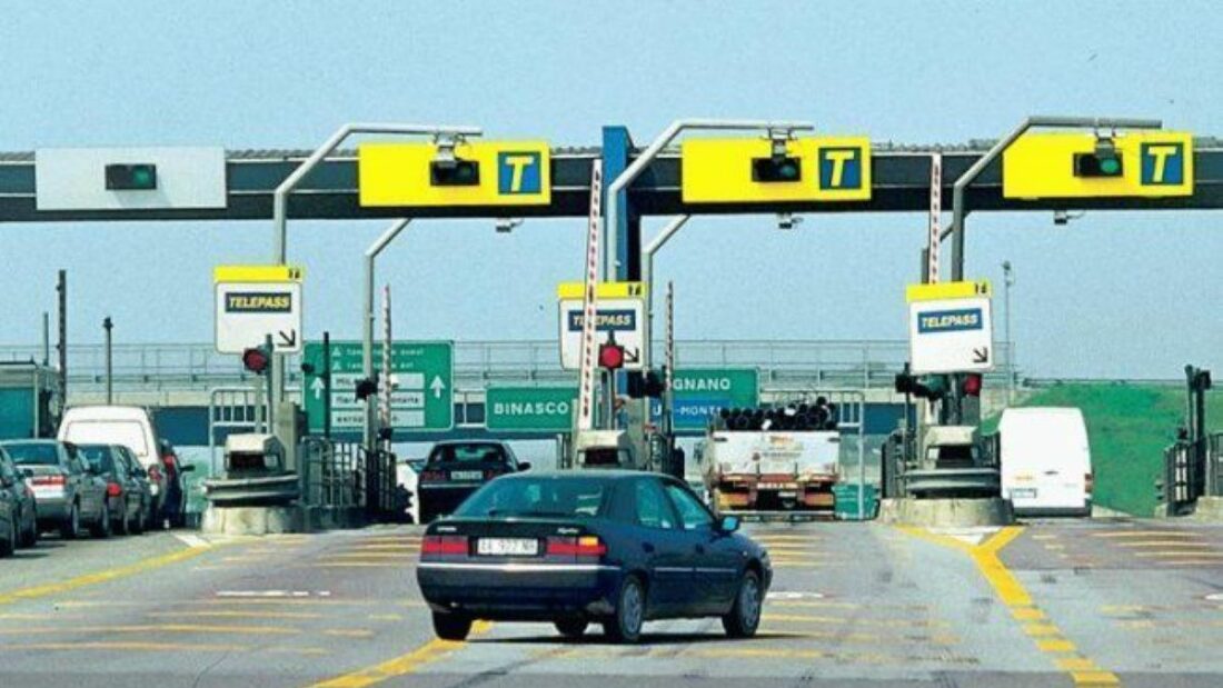 Los peajes de las autopistas italianas aumentarán a partir del 1 de enero de 2026