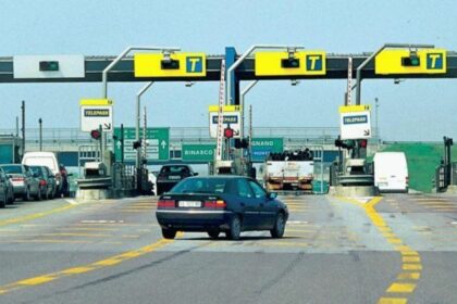 Los peajes de las autopistas italianas aumentarán a partir del 1 de enero de 2026