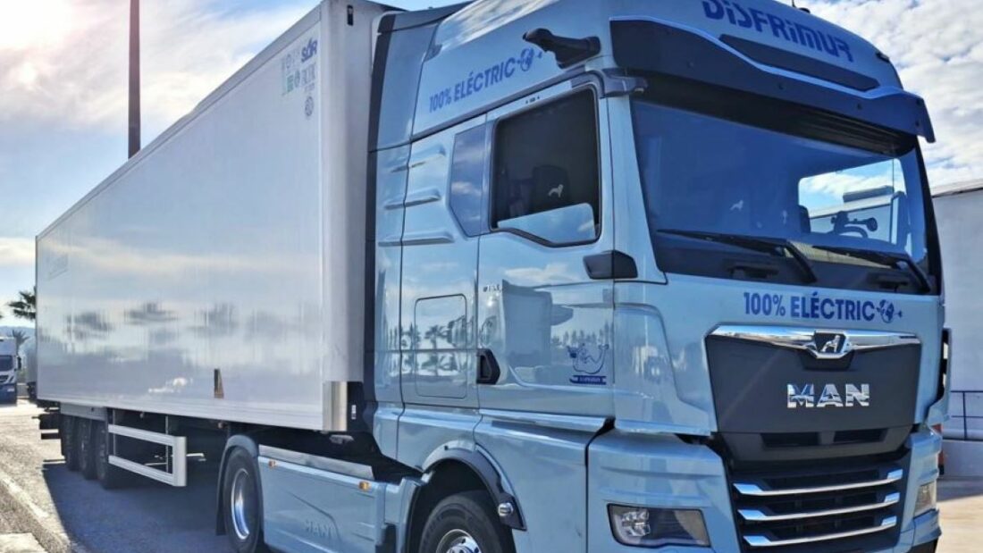 MAN Truck & Bus entrega el primer camión eléctrico en España al Grupo Disfrimur. Foto: MAN Truck & Bus Iberia MAN Truck & Bus entrega el primer camión eléctrico en España al Grupo Disfrimur