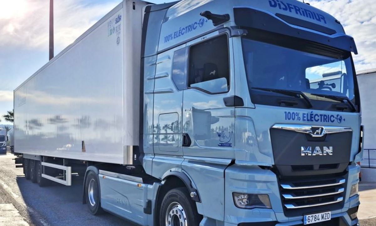 MAN Truck & Bus entrega el primer camión eléctrico en España al Grupo Disfrimur. Foto: MAN Truck & Bus Iberia MAN Truck & Bus entrega el primer camión eléctrico en España al Grupo Disfrimur