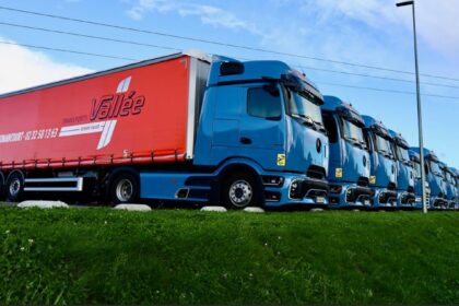 Transports Vallée en Francia incorpora los primeros Mercedes-Benz eActros 600 y 62 Actros L con ProCabin